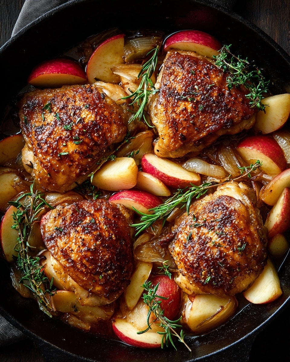 Apple Maple Chicken Recipe - Recipe Image