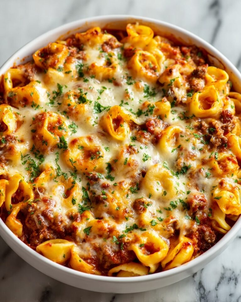 Irresistible Beefy Tortellini Bake for Cozy Nights Recipe