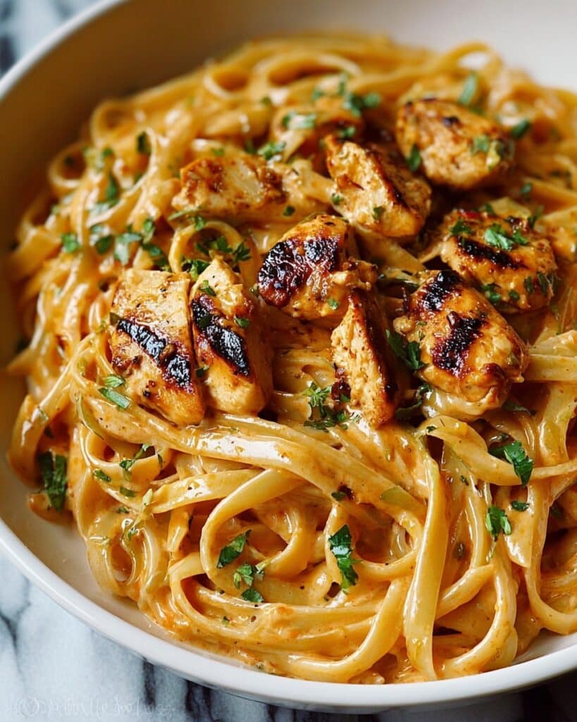 Cowboy Butter Chicken Linguine Recipe