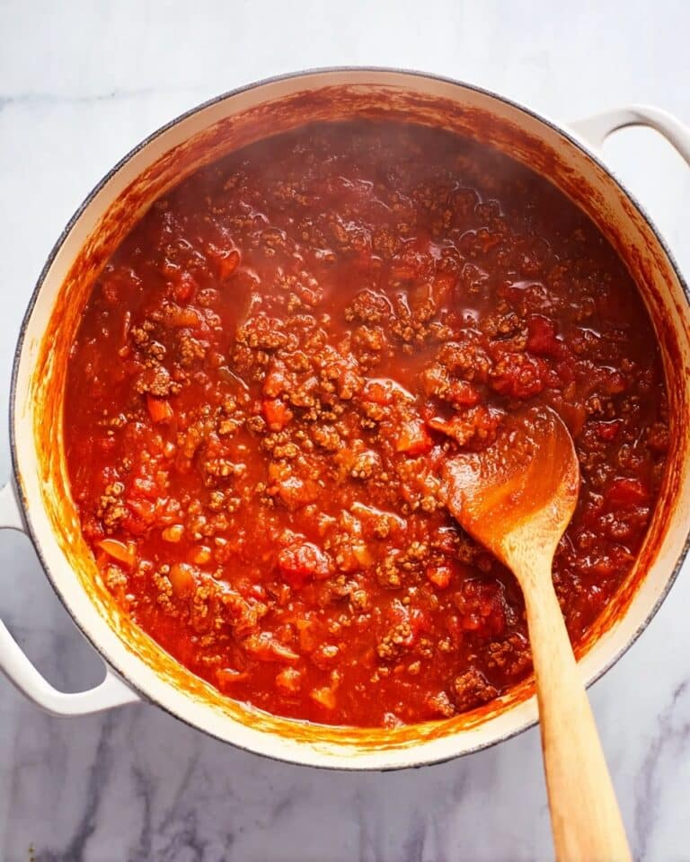 Homemade Spaghetti Sauce Recipe
