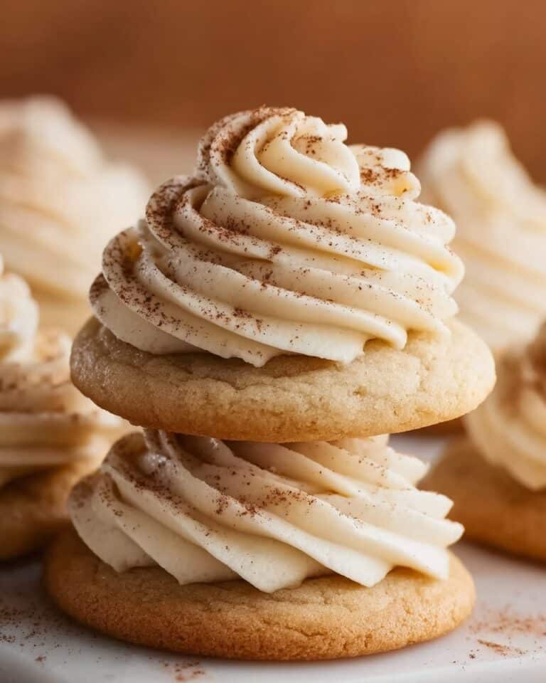 Coffee Sugar Cookies with Vanilla Bean Buttercream Recipe