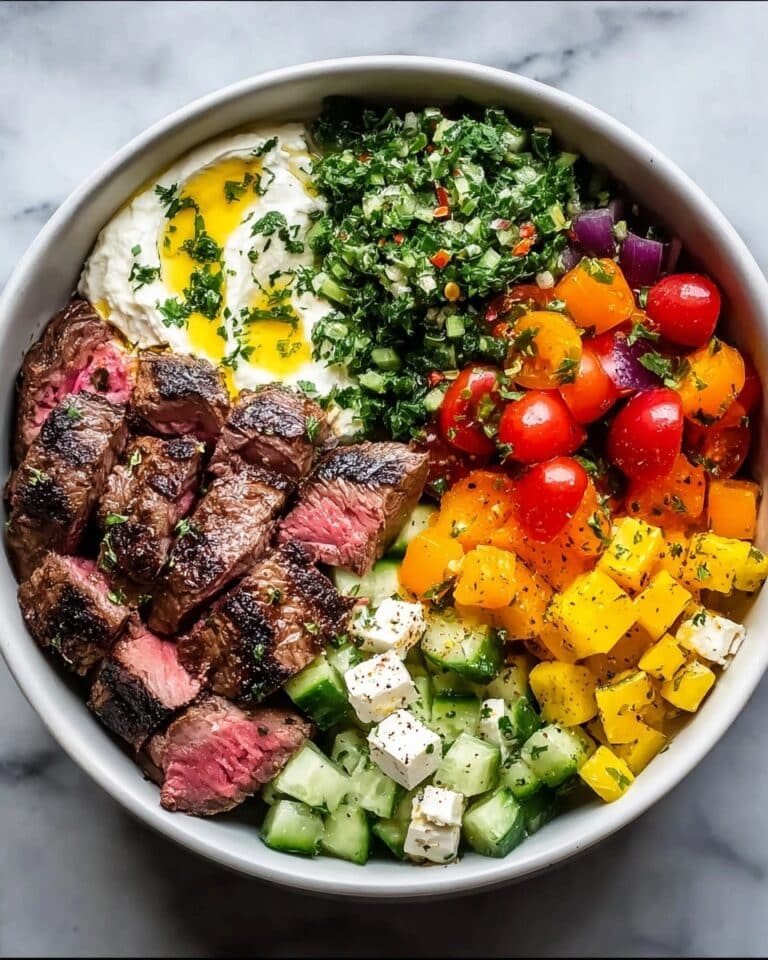 Mediterranean Steak Bowls Recipe