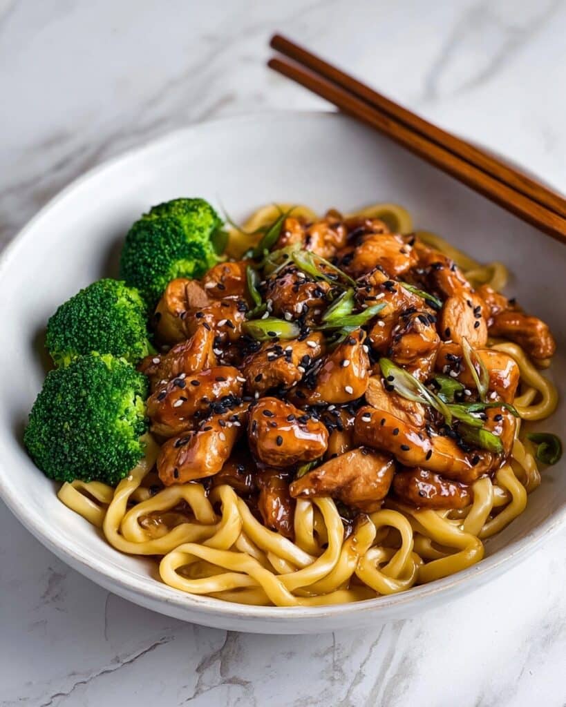 Spicy Sichuan Pepper Chicken Noodles in 20 Minutes Recipe