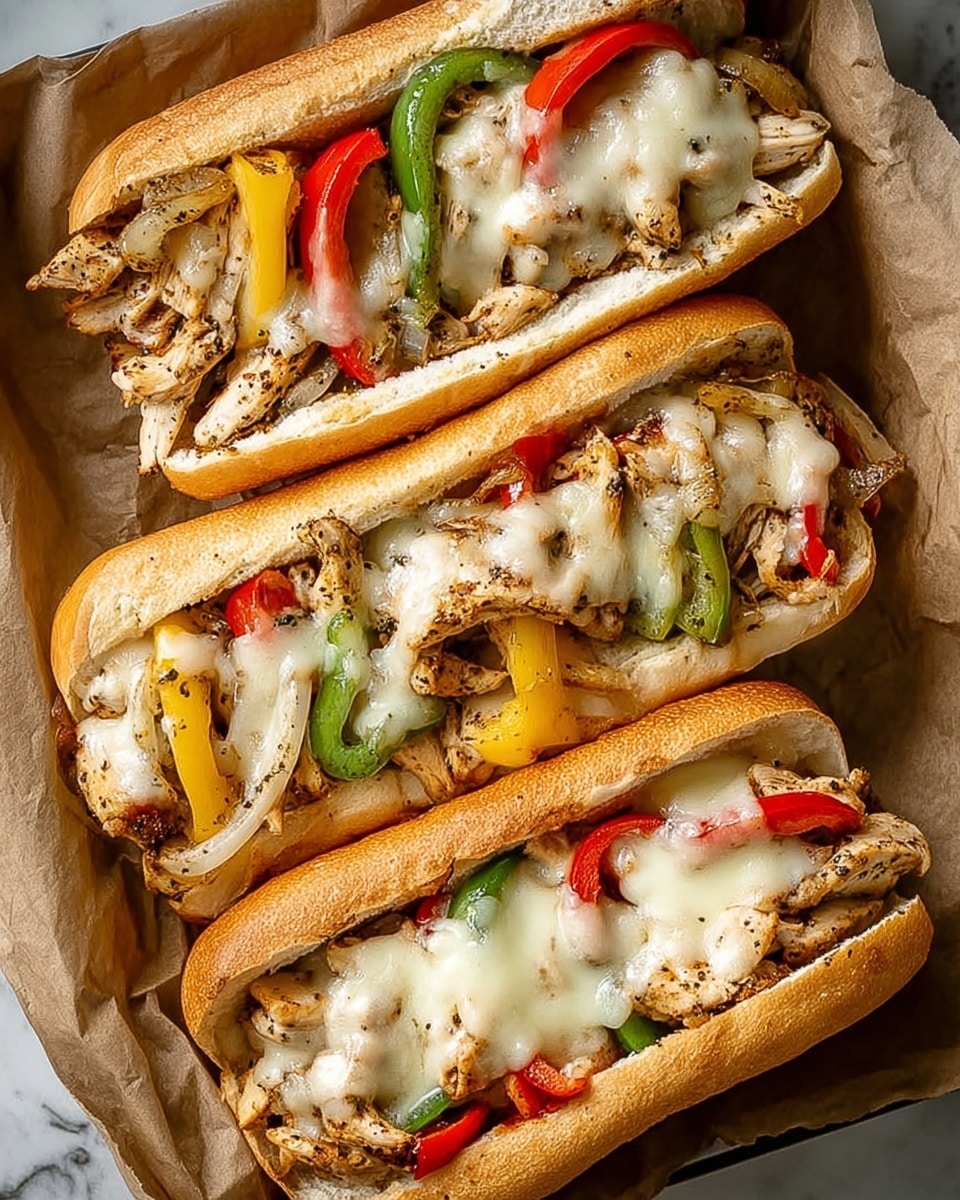 Chicken Philly Cheese Steaks Recipe - Recipe Image