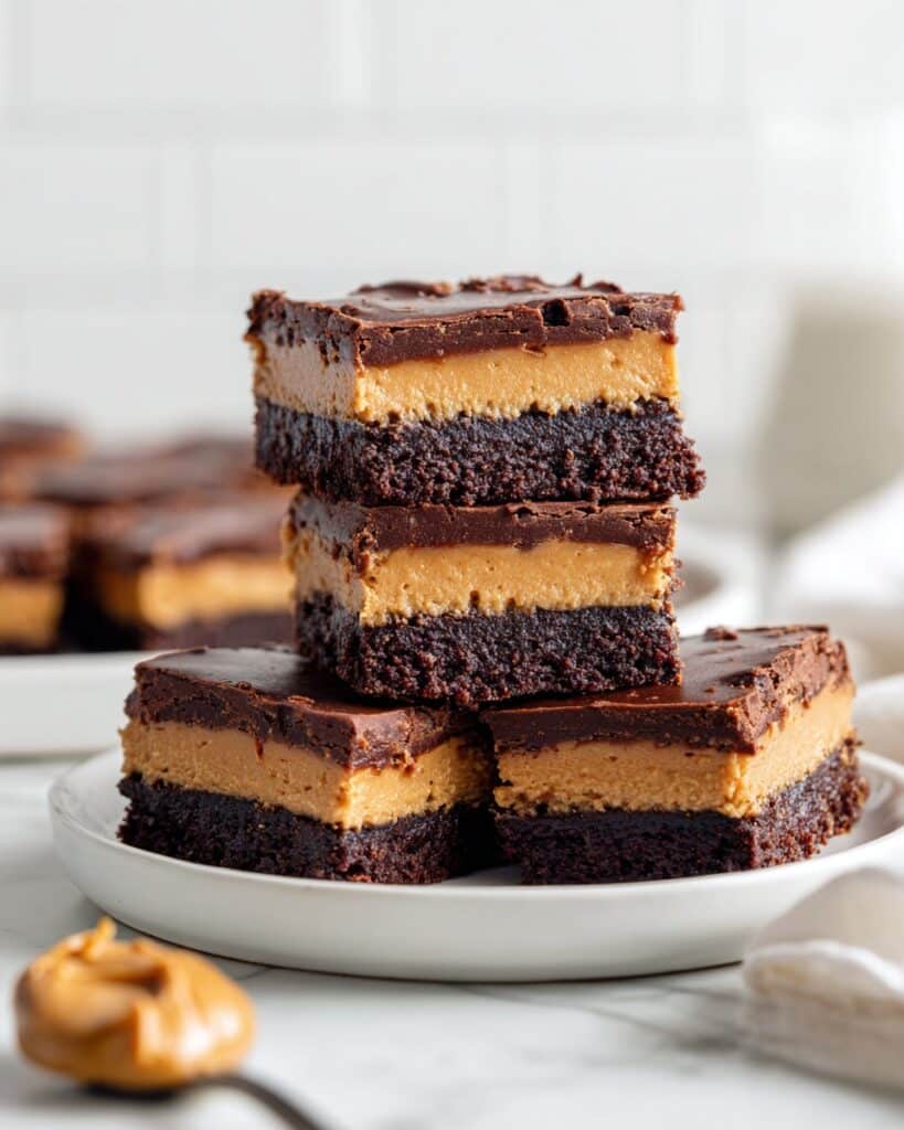 Peanut Butter Stuffed Brownies Recipe