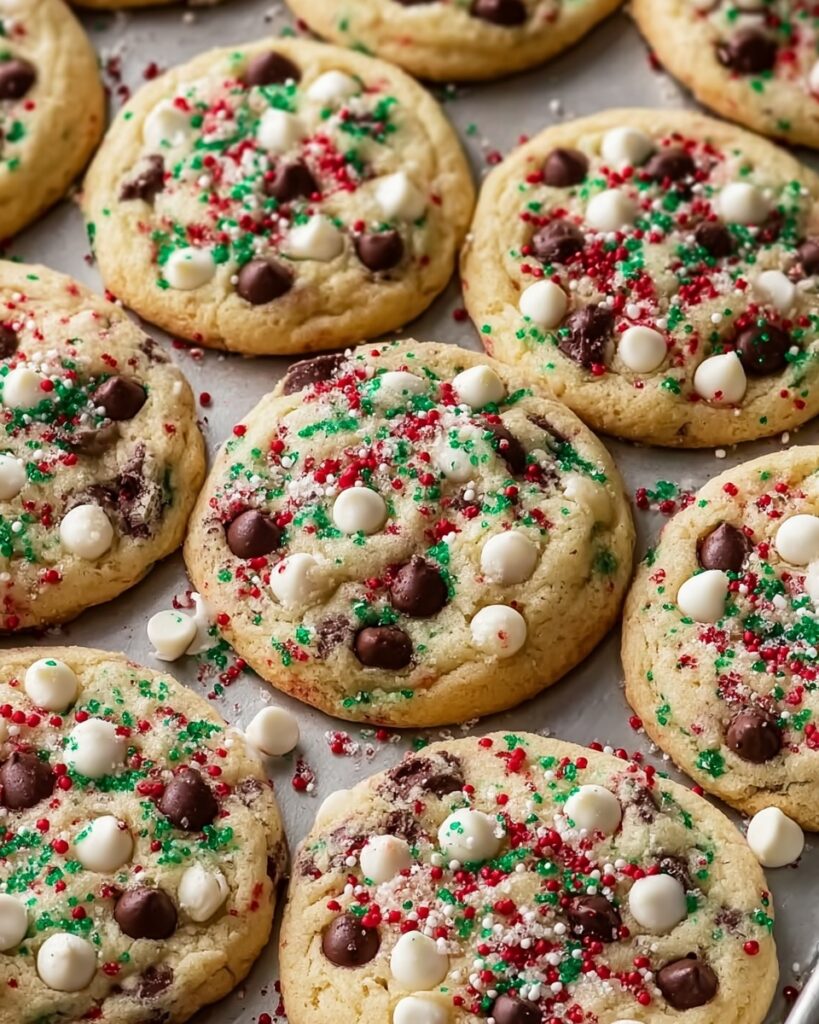 Winter Wonderland Chocolate Chip Christmas Cookies Recipe