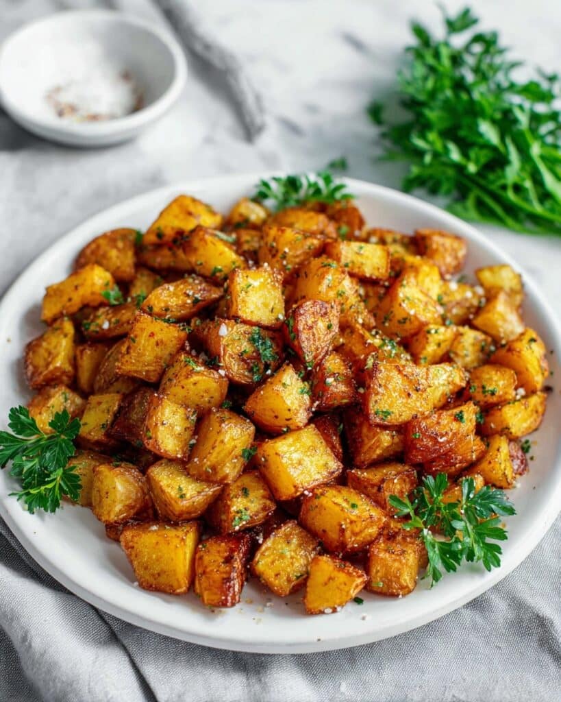 Crispy Air Fryer Breakfast Potatoes Recipe