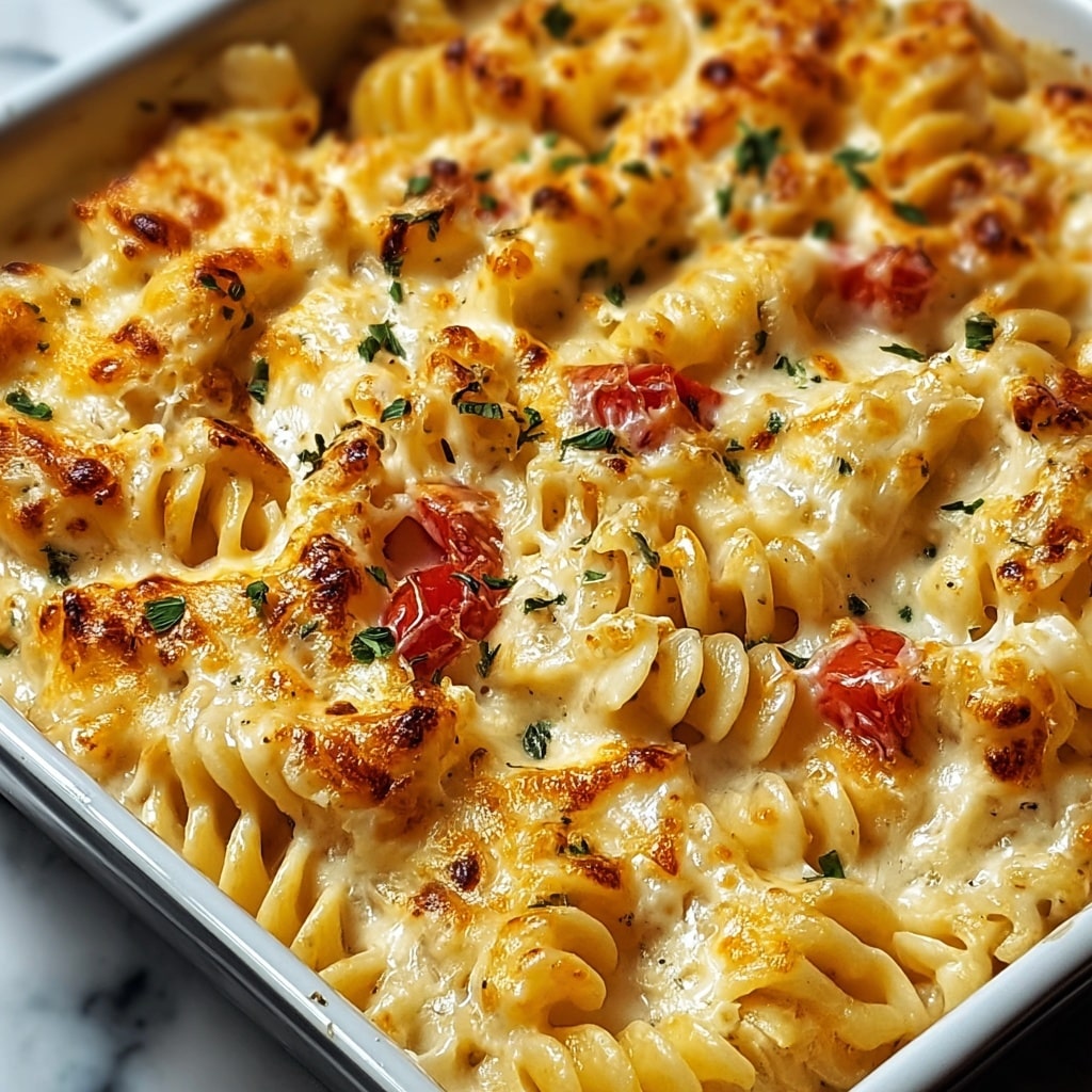 Cajun Cream Cheese Chicken Pasta Bake Recipe