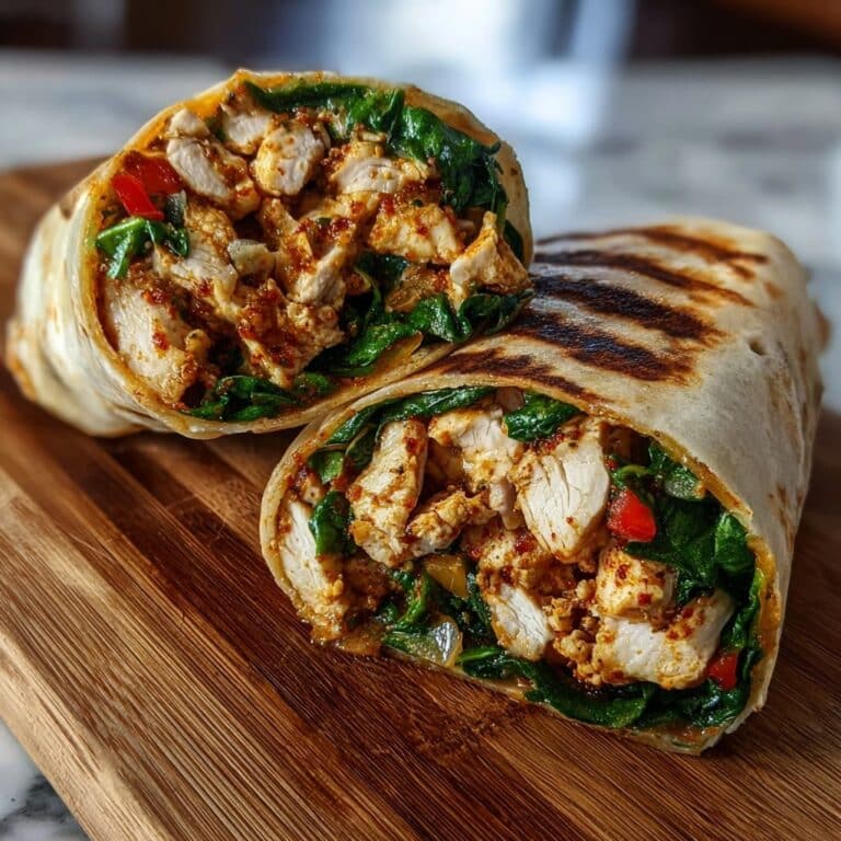 Sweet Chili Chicken Wraps Recipe