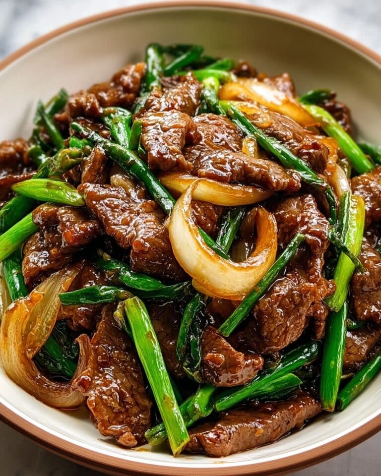 Chinese Beef and Onion Stir Fry Recipe