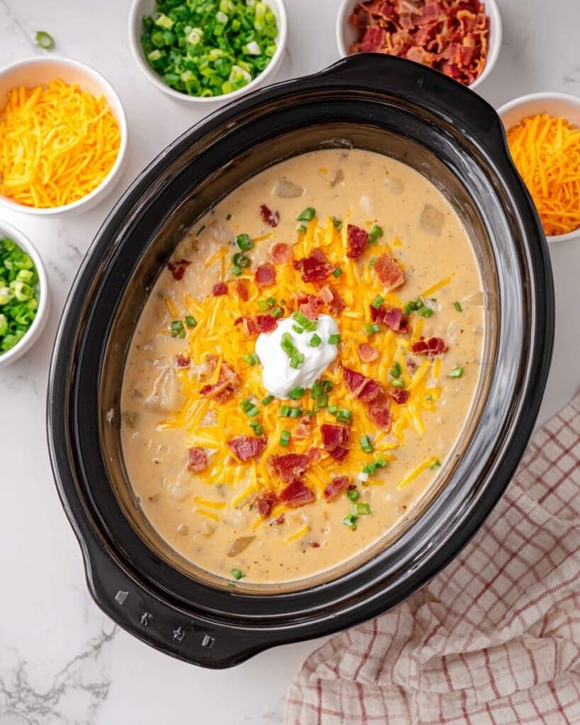 Crockpot Potato Soup Recipe