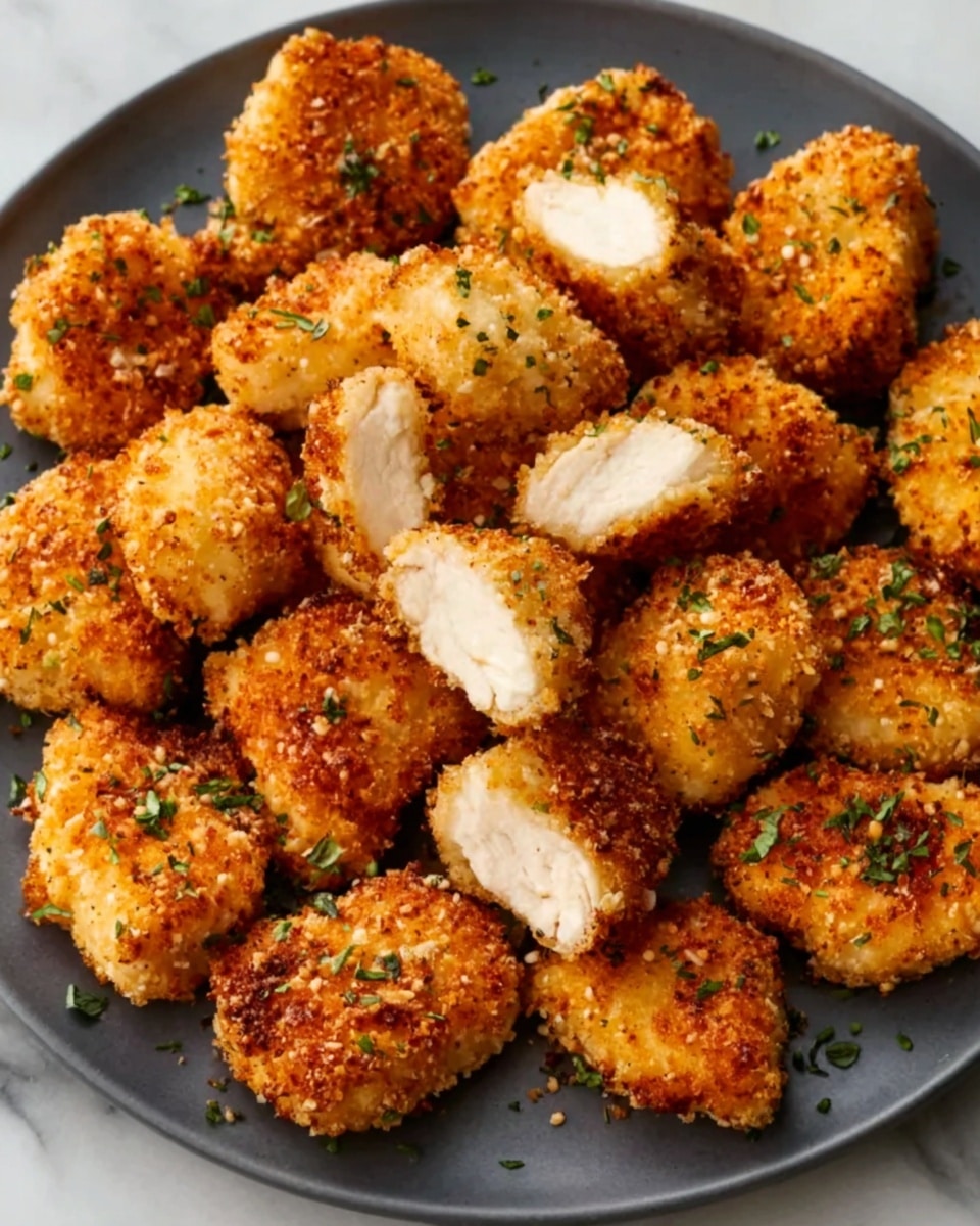 Air Fryer Ranch-Crusted Chicken Bites Recipe - Recipe Image