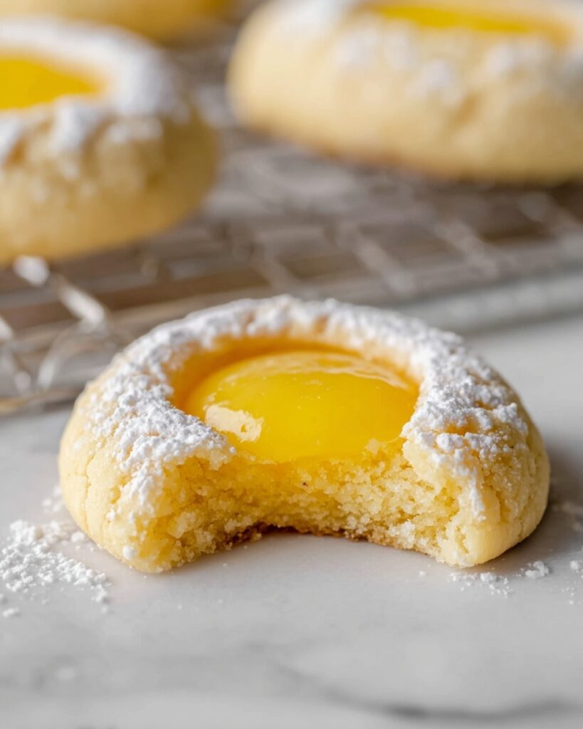 Lemon Curd Cookies Recipe