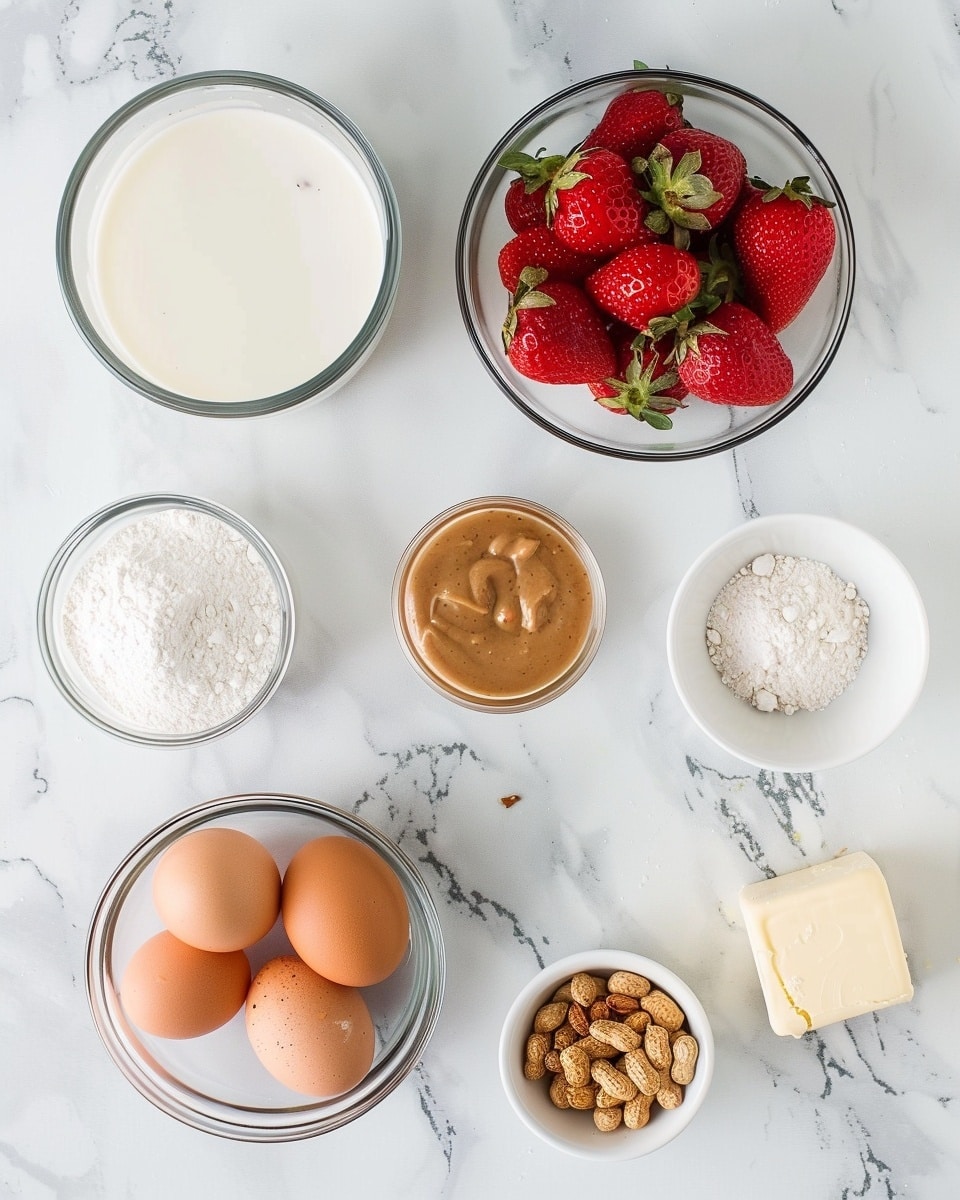 Single white plate with a thick slice of crumb-topped strawberry cake, showing the moist, dense interior with vivid red strawberry chunks dispersed throughout, crumbly topping with visible nut pieces adding texture, shot at an angled close-up to emphasize the contrast between the soft crumb and the crunchy topping, placed on white marble surface with natural lighting, styled as a ready-to-eat portion from a food blog, photo taken with an iphone --ar 4:5 --v 7