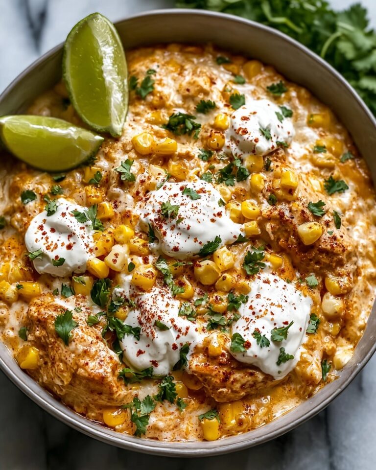 Slow Cooker Street Corn Chicken: Creamy Comfort in Every Bite Recipe
