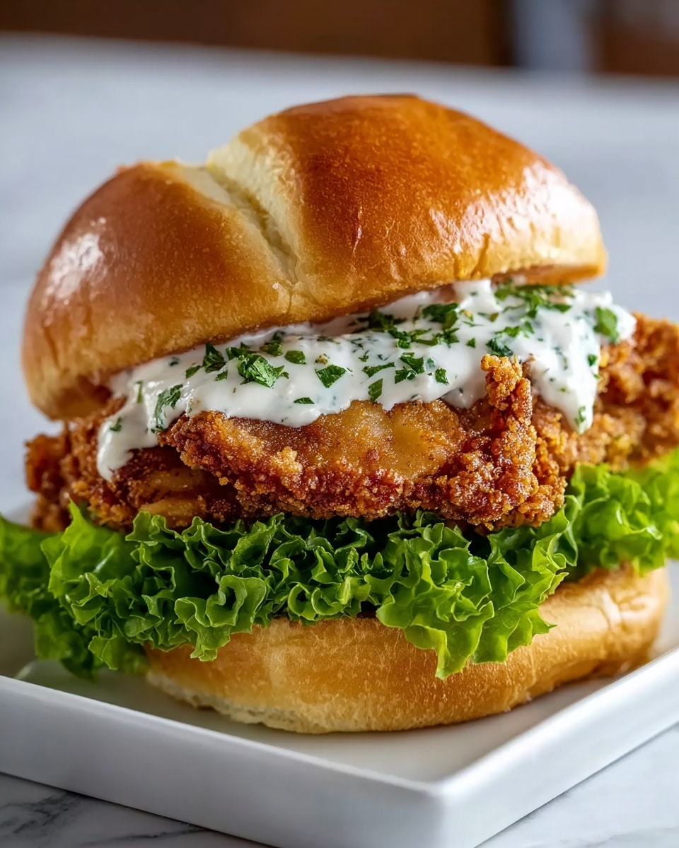 Cajun Crispy Chicken Sandwich with Garlic Aioli Recipe - Recipe Image