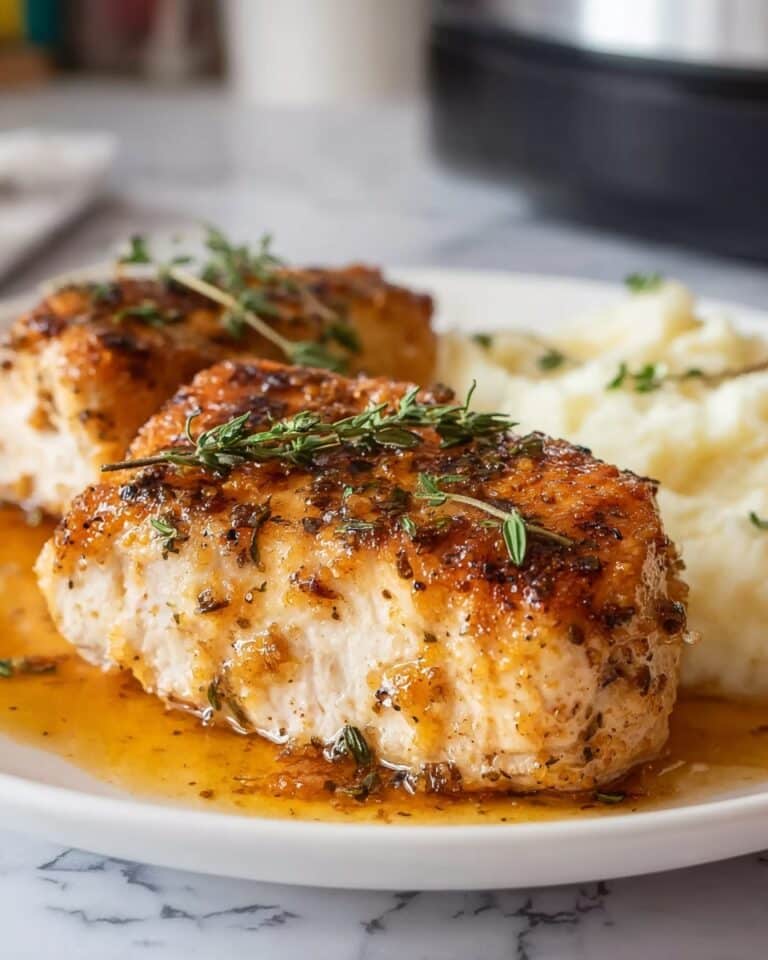 Slow Cooker Garlic Herb Chicken Breast Recipe