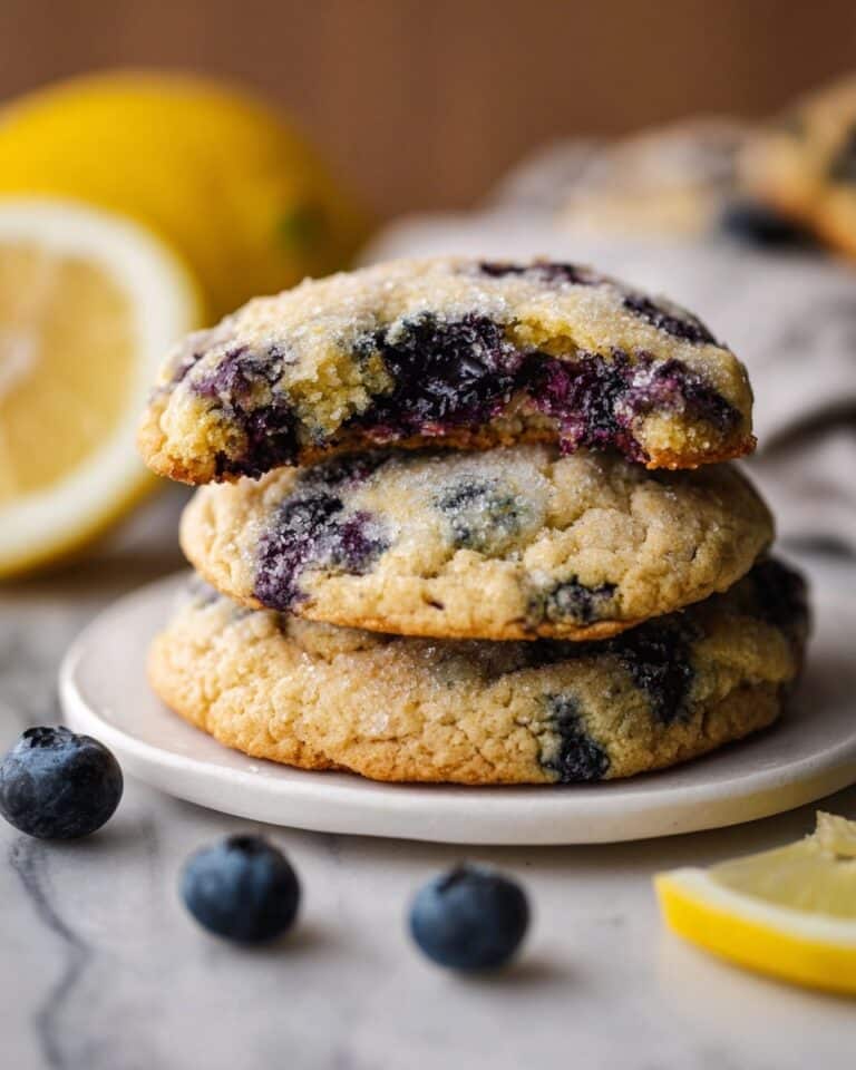 Lemon Blueberry Cookies Recipe