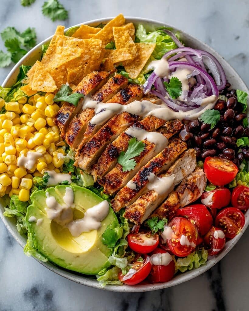 Quick Homemade Spicy Southwest Salad Recipe