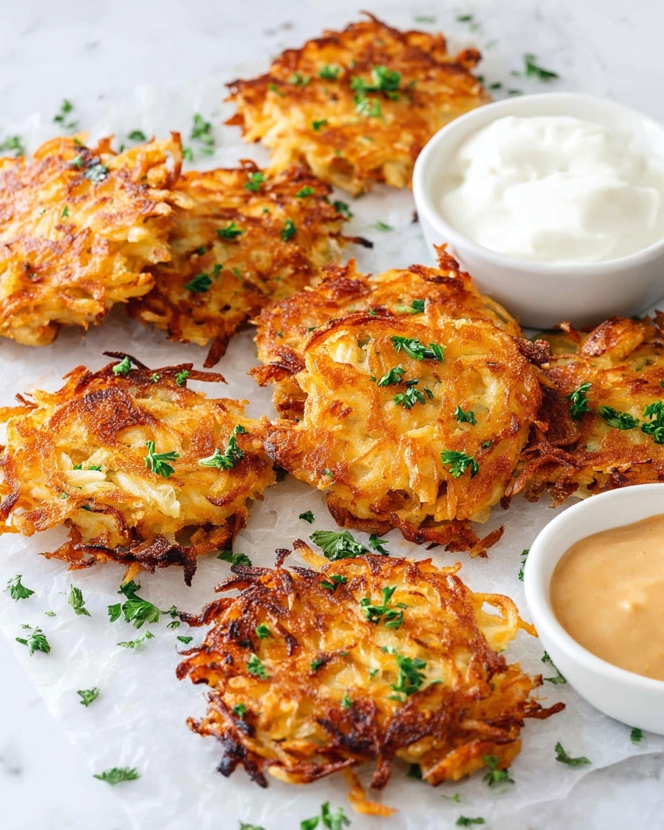 Easy Potato Latkes Recipe - Recipe Image
