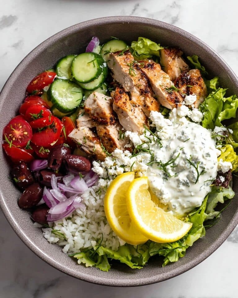 Greek Chicken Bowls Recipe
