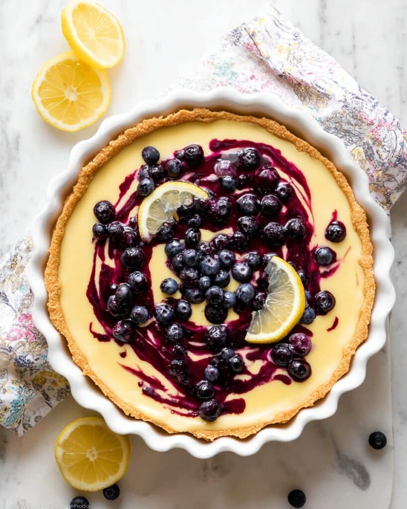 Lemon Blueberry Tart Recipe