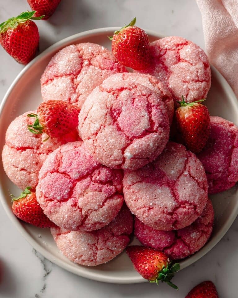 Strawberry Sugar Cookies Recipe