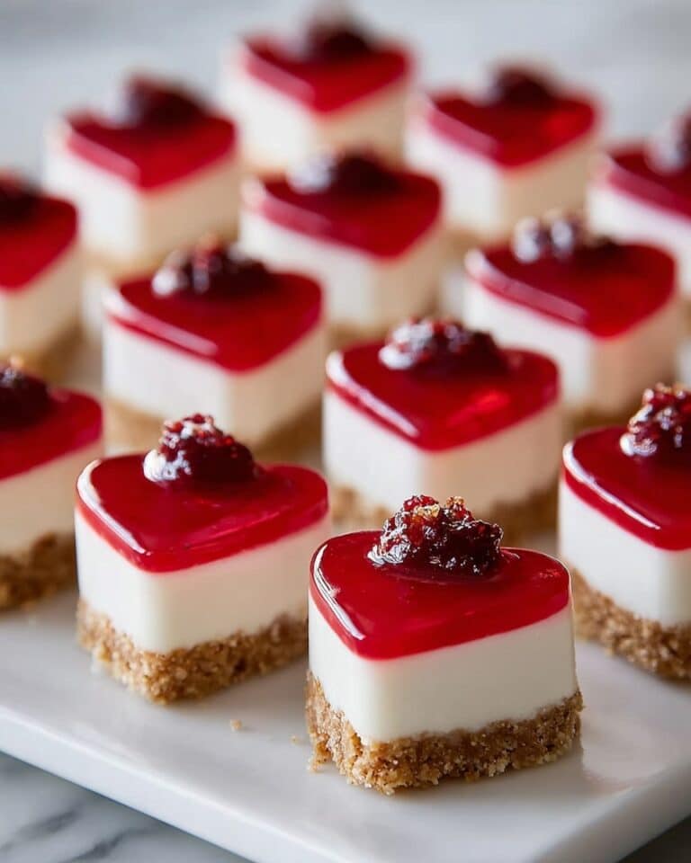 Mini Cheesecake Hearts: A Sweet Symphony of Love Recipe