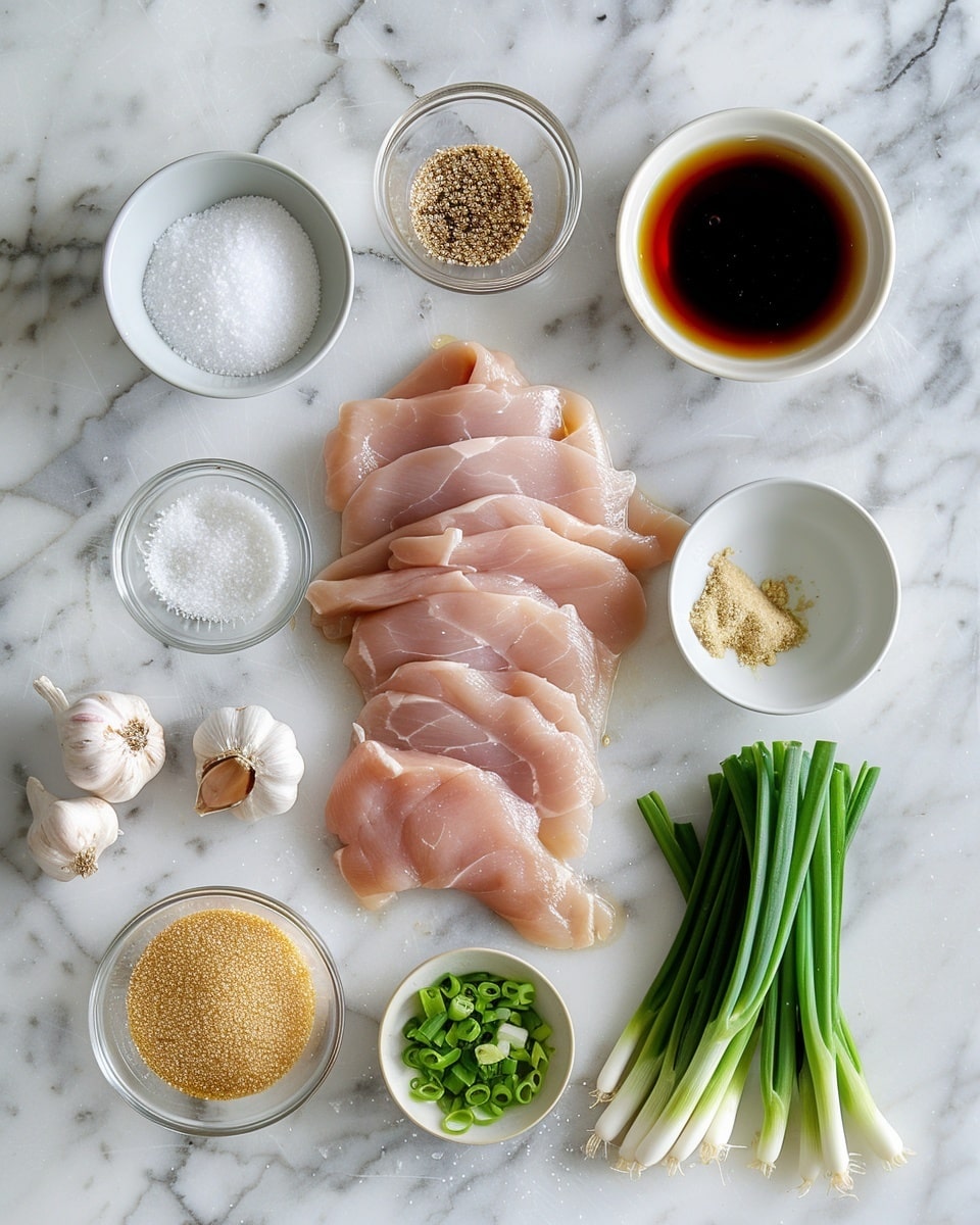 Single white bowl filled with a close-up serving of crispy golden-brown chicken pieces tossed in a glossy orange sauce, nestled on a bed of fluffy white rice, garnished with vibrant green scallion slices, steam gently rising, photographed at an angled intimate view to emphasize the texture and saucy coating, presented on a white marble surface under natural lighting, styled like a food blog individual serving, photo taken with an iphone --ar 4:5 --v 7