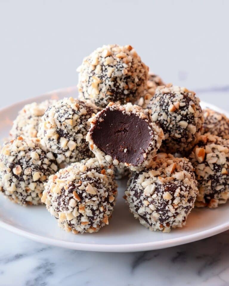 Healthy Chocolate Chickpea Truffles Recipe