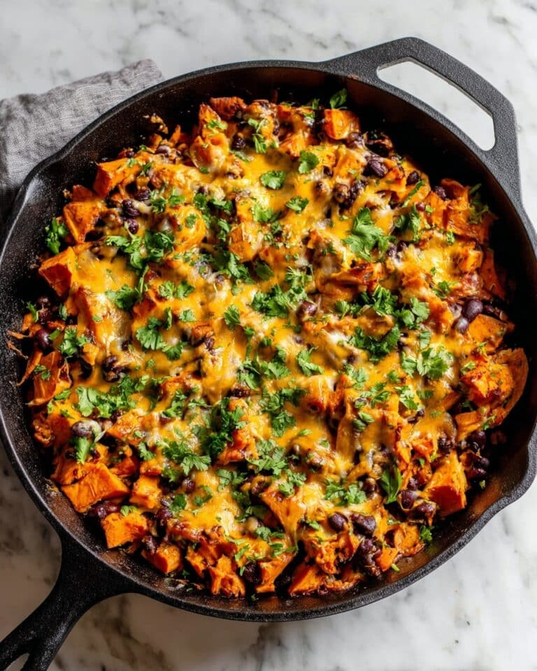 30-Minute Butternut Squash and Black Bean Enchilada Skillet Recipe