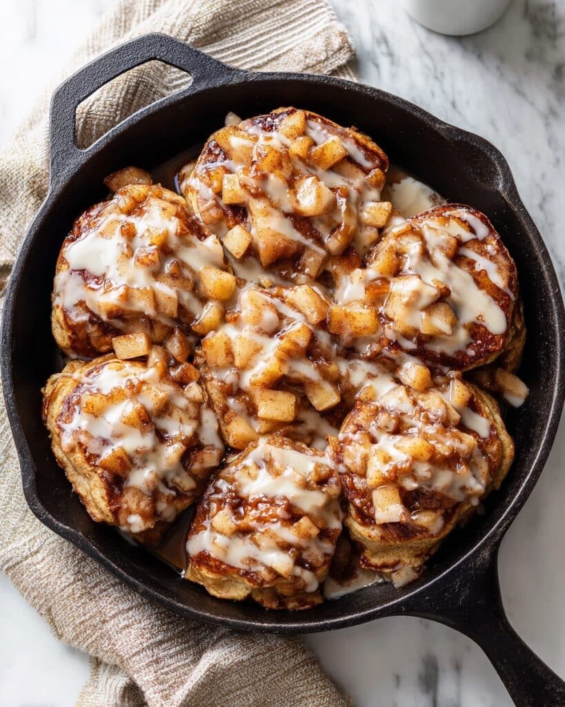 Skillet Apple Pie Dessert Biscuits Recipe