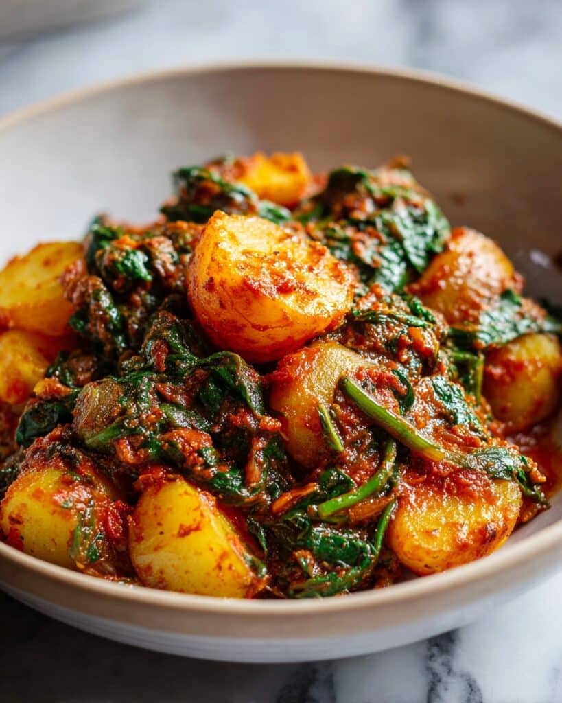 Easy Saag Aloo Recipe