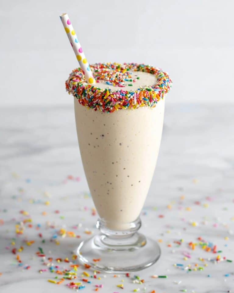 Cake Batter Protein Smoothie Recipe