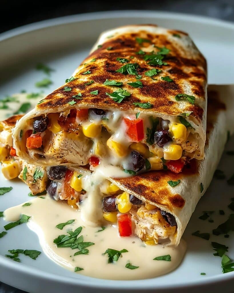 Flavor-Packed Southwest Chicken Wraps You’ll Crave Daily Recipe