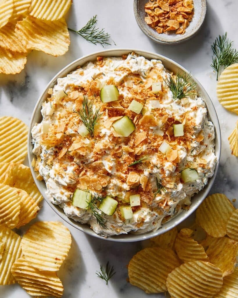 Crispy Fried Pickle Dip (Gluten-Free) Recipe