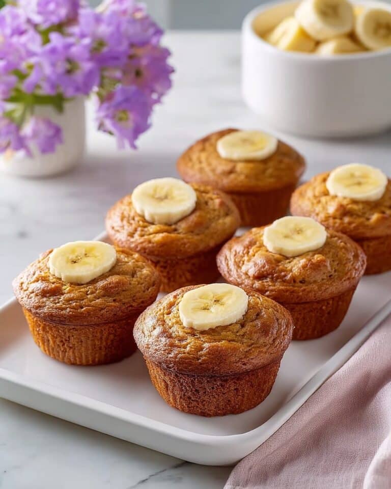 Cinnamon Banana Cottage Cheese Muffins Recipe