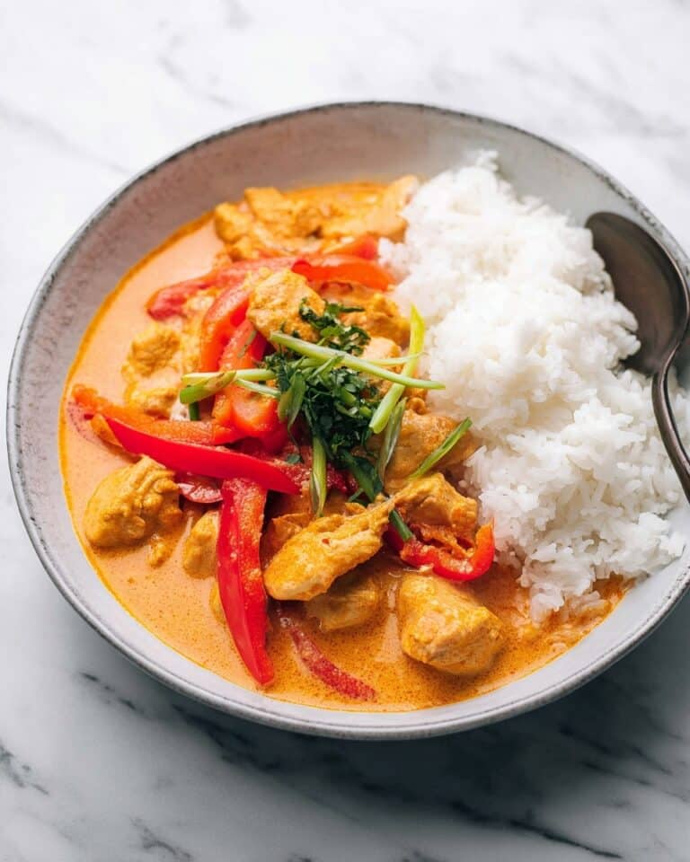 Thai Chicken Curry with Coconut Milk Recipe