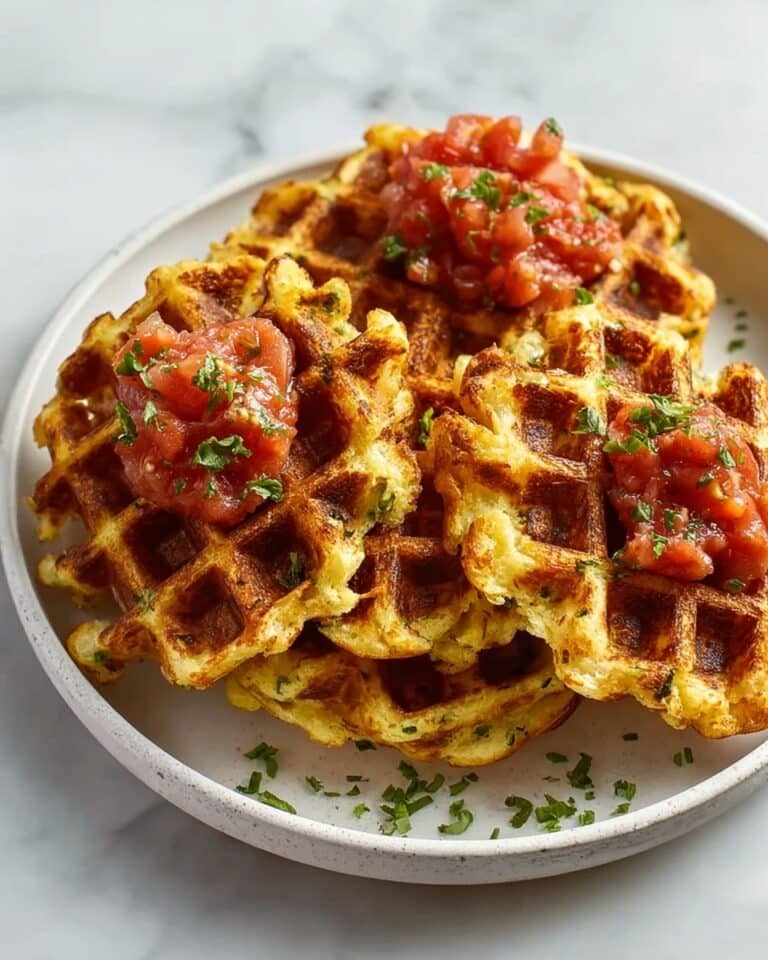 Simple Cottage Cheese Waffles Recipe