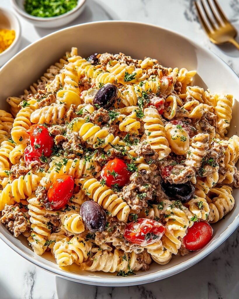 Cowboy Pasta Salad Recipe
