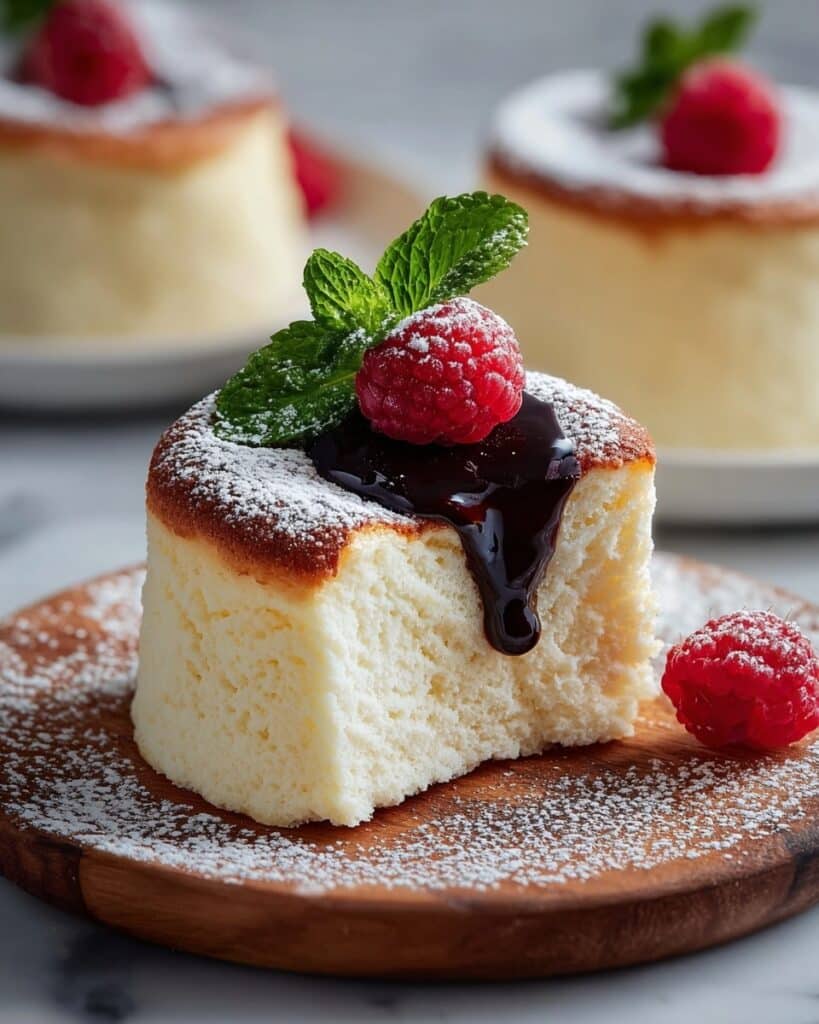 Fluffy Japanese Cotton Cheesecake Cupcakes Recipe