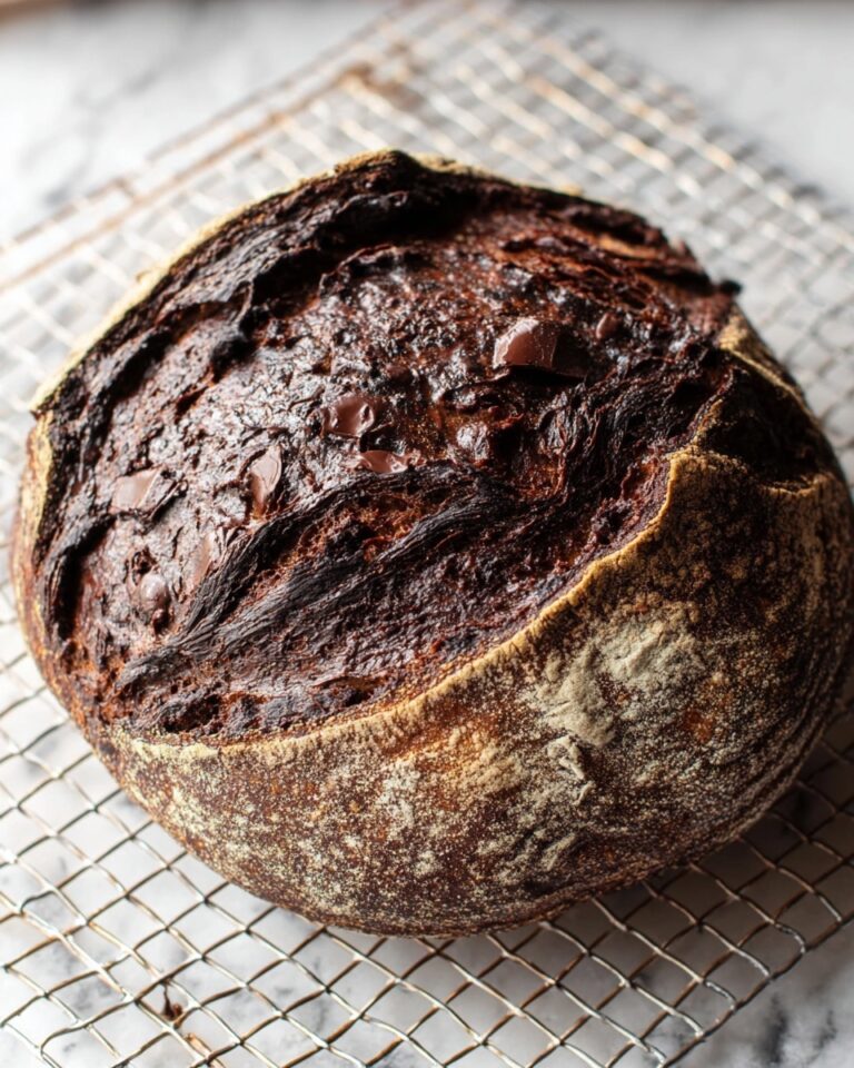 Sourdough Chocolate Mocha Bread Recipe