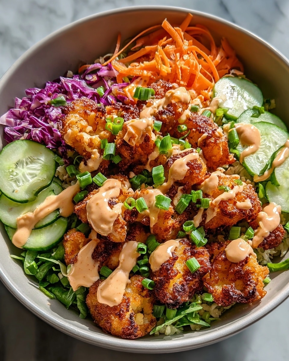 Crispy Bang Bang Chicken Bowl Recipe