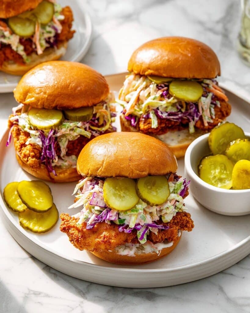 Nashville Hot Chicken Sandwiches Recipe
