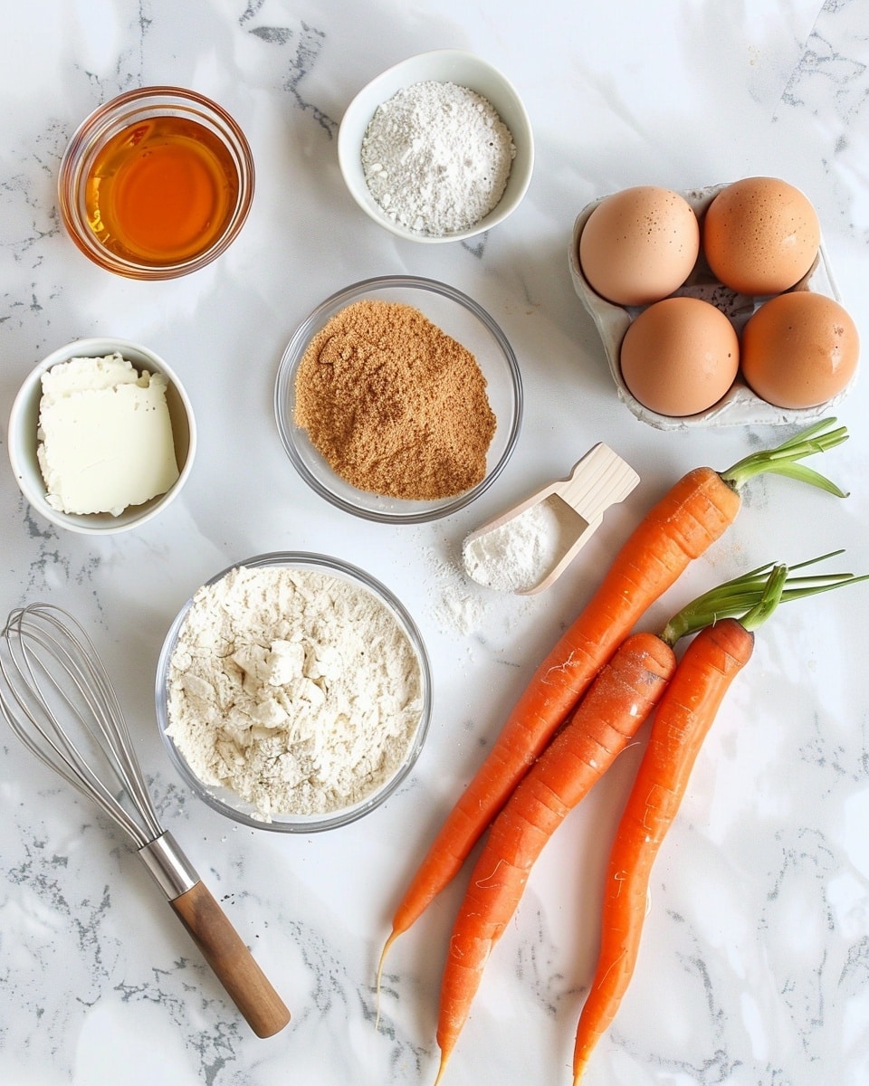 Single white plate featuring one thick slice of moist carrot cake with visible shredded carrot and walnut bits within the crumb, topped with a generous layer of smooth cream cheese frosting and sprinkled with chopped walnuts, angled close-up revealing the soft interior texture and contrast with the creamy topping, natural light enhancing the warm earthy and creamy white tones, set on a white marble surface, intimate food blog style presentation photo taken with an iphone --ar 4:5 --v 7