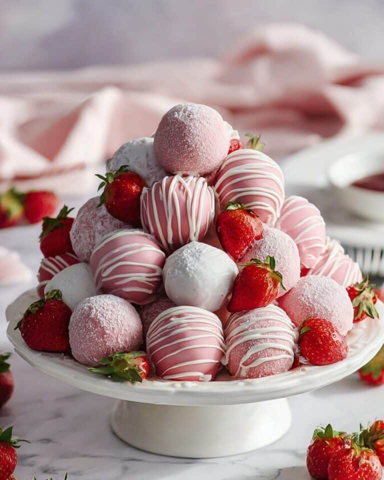 Strawberry Cheesecake Truffles Recipe