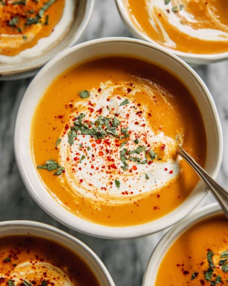 Sweet Potato Soup with Coconut Milk and Fresh Ginger Recipe