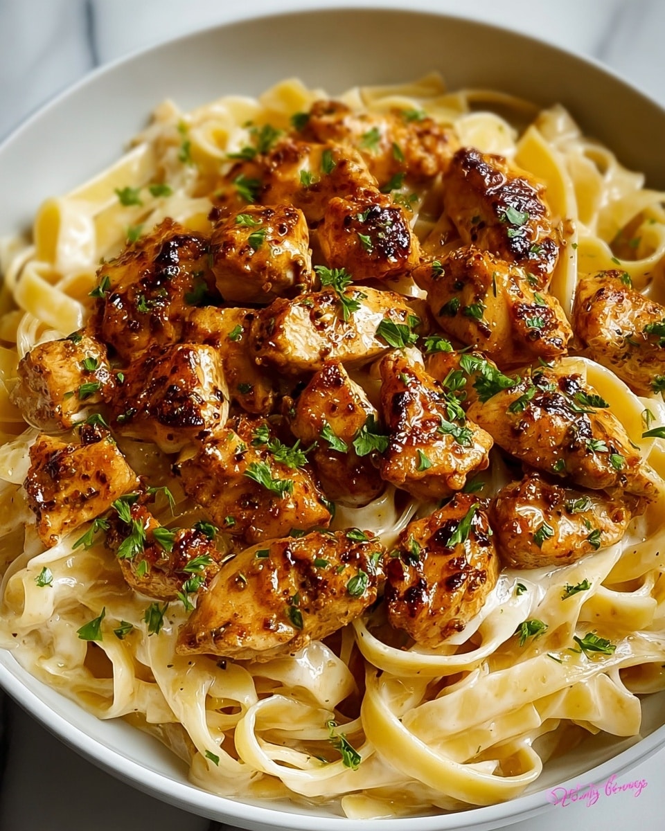 Spicy Cajun Honey Butter Chicken & Pasta Recipe