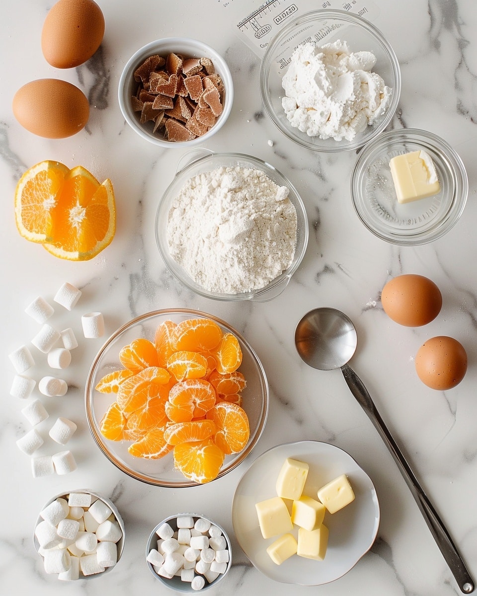 Single white bowl holding a close-up serving of creamy fruit salad featuring plump orange mandarin segments and chunks of pineapple enveloped in a smooth vanilla-speckled creamy dressing, glistening under natural light, set on a white marble surface, intimate food blog style plated serving photo taken with an iphone --ar 4:5 --v 7