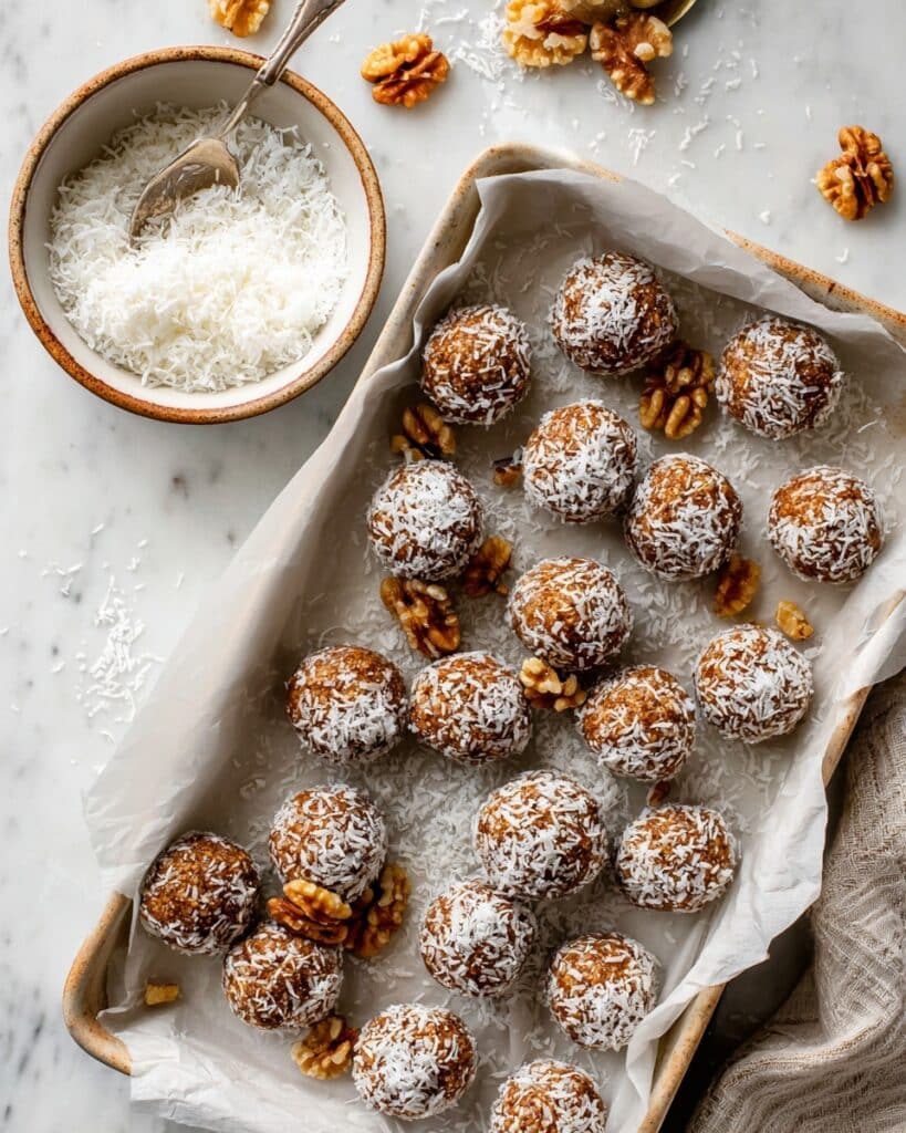 Carrot Cake Protein Balls Recipe